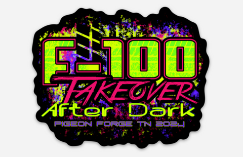 F-100 TakeOver After Dark '24 Decal