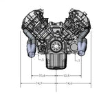 Ultimate Headers F-100 5.0 Coyote/Mustang II IFS Swap Headers