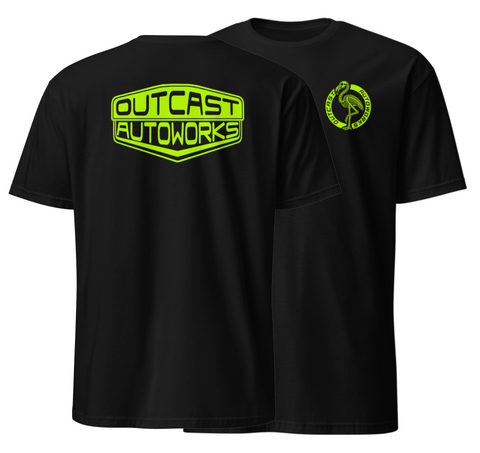 Fluorescent Frank Tee (green) ** Pre-Order **