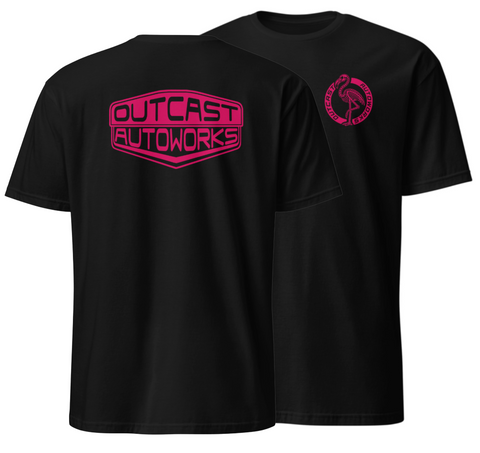 Fluorescent Frank (pink) tee ** Pre-Order **