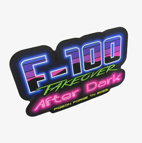 F-100 TakeOver After Dark 2023 Decal