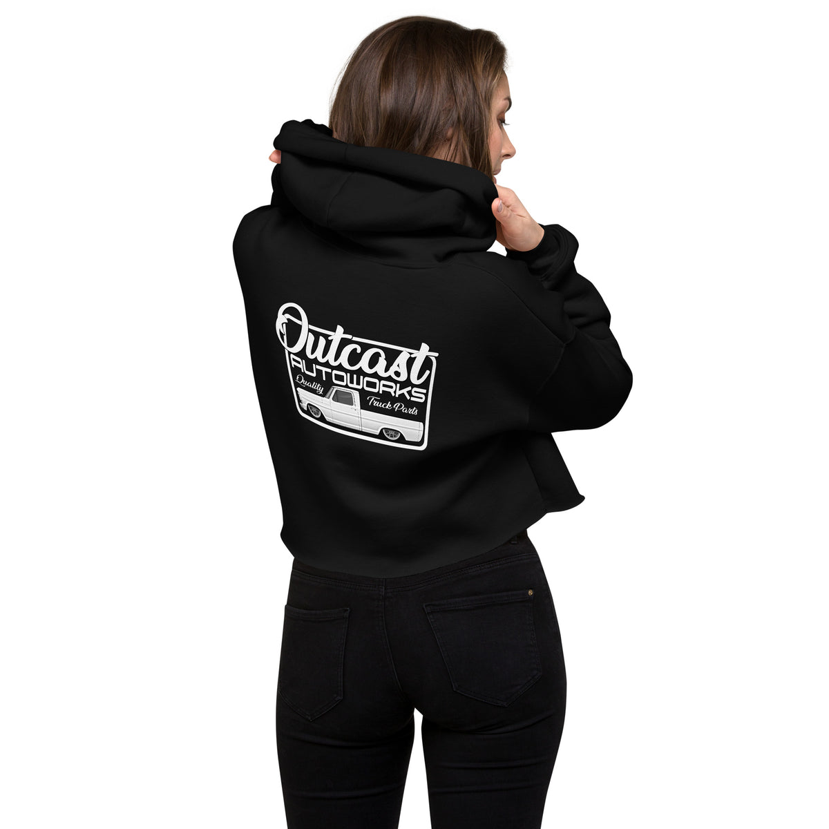 Oldskool Crop Hoodie – outcastautoworks
