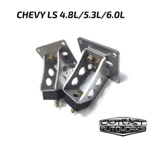 Ford F-100 / F-Series Crown Vic Swap Adjustable Motor Mounts for Chevy LS 4.8L/5.3L/6.0L